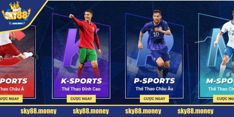 Thể thao SKY88 đa dạng giải đấu và bộ môn